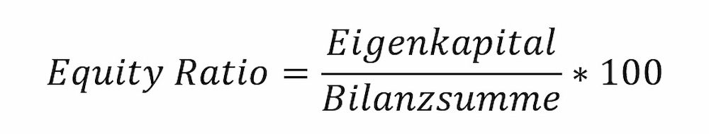 Equity Ratio Formel