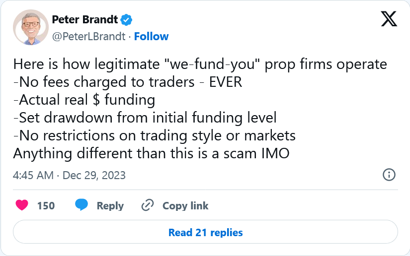 peter brandt_proptrading