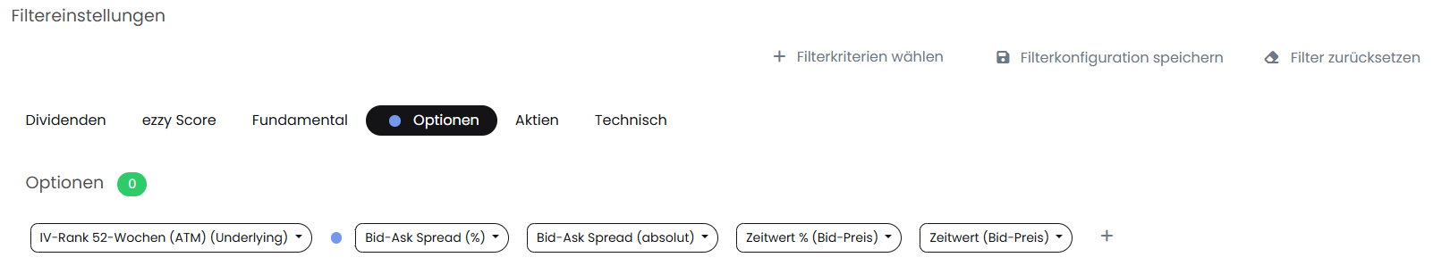 Neue Datenpunkte