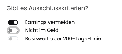 Earnings vermeiden ezzy